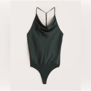 Abercrombie & Fitch Cowl Neck Bodysuit